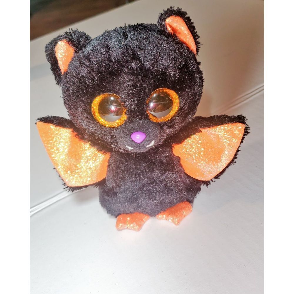 Ty Beanie Boos - ECHO the Halloween Black Bat (6 Inch). B03